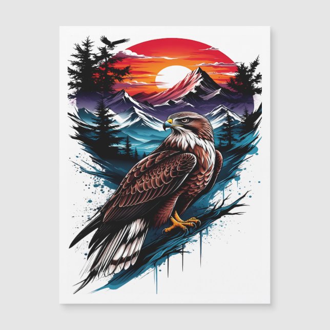 Eagle in the mountain (Frente)