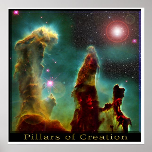Eagle Nebula poster (Frente)