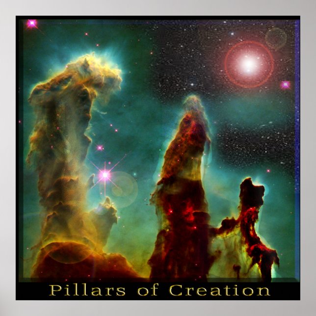 Eagle Nebula poster (Frente)