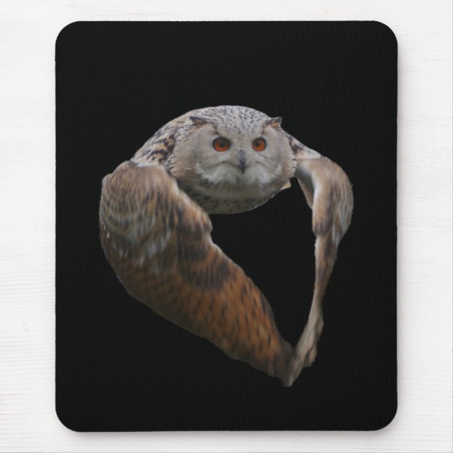 Eagle Owl Mousepad (Frente)