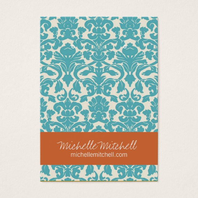 Earring Holder | CARTÃO DE VISITA | Prurido Azul D (Frente)