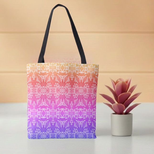 Earth heartbeat tote bag (Criador carregado)