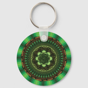 Earth Mandala Chaveiro