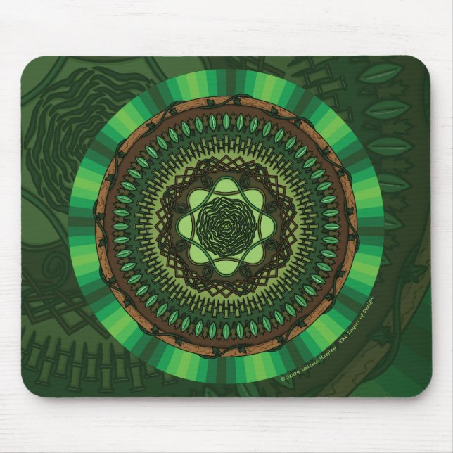 Earth Mandala Mousepad (Frente)
