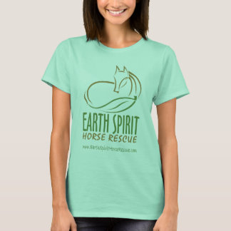 Earth Spirit Horse Rescue Inc. T-Shirt (2-tone)1