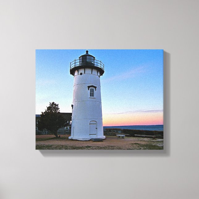 East Chop Lighthouse, Massachusetts Canvas Print (Frente)