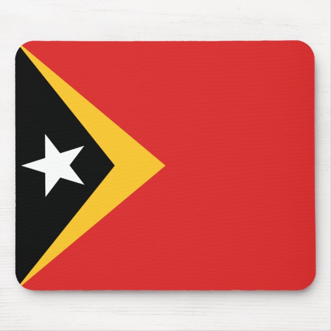 East Timor Flag Mousepad (Frente)