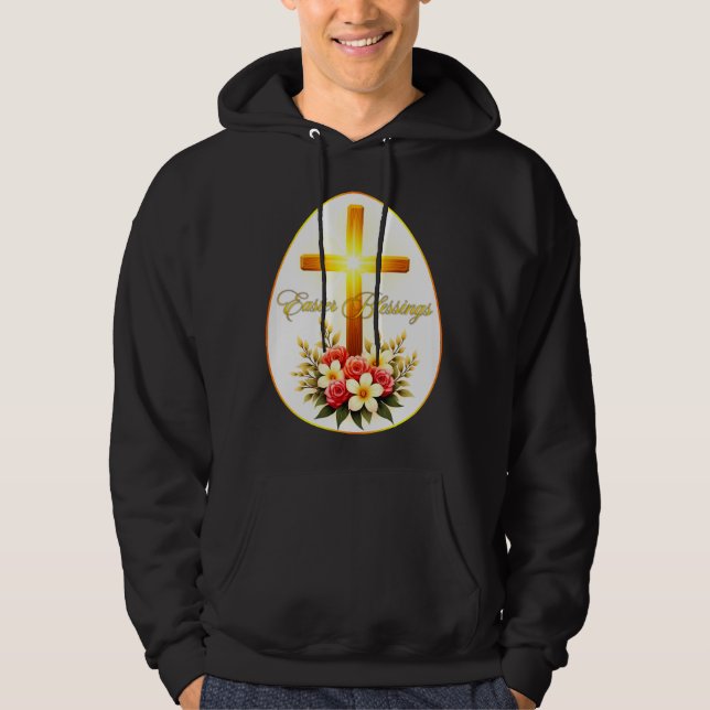 Easter Blessings – Christian Faith Art - moletom (Frente)