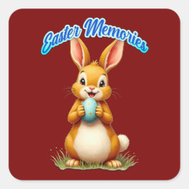 Easter Memories – Cute Bunny - Autocolante