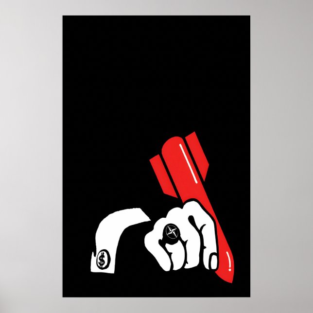 Eastern Germany Anti NATO poster (Frente)