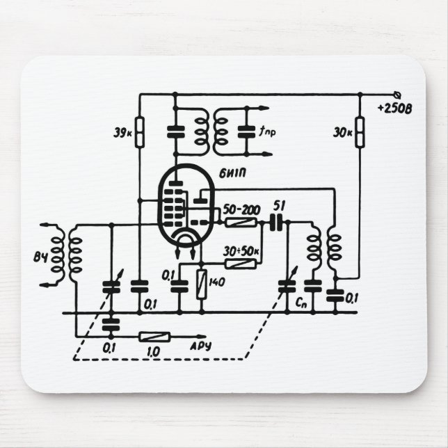 ECH81 Frequency Converter Mouse Pad (Frente)