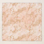Echarpe abstrato de mármore Rosa dourado<br><div class="desc">Rosa Gold Glitter abstrato lenf.</div>