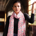 Echarpe Alcance De Alcance De Semente Rosa-Cor-De-Sebo-Ros<br><div class="desc">Costura Rosa Rosa,  Feita Com Esforço Costeiro Tailor Chiffon Scarf</div>