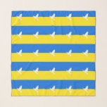 Echarpe Apoie a raia da paz na Ucrânia - Liberdade<br><div class="desc">Apoiar as escarpas da Ucrânia - Bandeira da Ucrânia - Vara da Paz - Liberdade - Apoio à Paz - Solidariedade - Bandeira Ucraniana - Forte Juntos - Vitória da Liberdade! Vamos faz do mundo um lugar melhor - todos juntos! Um mundo melhor começa - depende - precisa de você...</div>