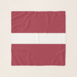 Echarpe Bandeira da Letónia<br><div class="desc">Bandeira Patriótica da Letónia.</div>