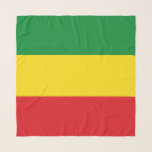 Echarpe Bandeira Rastafarian Rasta Etiópia<br><div class="desc">As cores vermelha, verde e amarela representam a bandeira do Rastafarianismo, mas são também uma bandeira da Etiópia. Aqui está um presente rasta de alta qualidade e um design excelente para todos os rastafarianos. Visite nossa loja para encontrar presentes mais legal no rasta e outras ideias de presentes no mundo....</div>