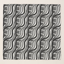 Bolinhas de Piano Preto e Branco