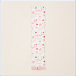 Echarpe Bonito fitas estrelas e espirais<br><div class="desc">Bonito fitas estrelas e design espirais. Paleta rosa.</div>