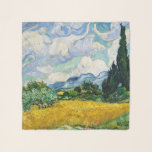 Echarpe Campo de trigo Van Gogh com ciprestes. Impressioni<br><div class="desc">Van Gogh "Campo de Trigo com Cyprestes" cachecol.</div>