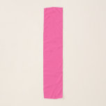 Echarpe Chiffon Scarf<br><div class="desc">Este cachecol de chiffon é mostrado em uma adorável cor sólida de rosa quente com borda branca. Personalize este item ou comprar como está.</div>