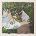 Echarpe Claude Monet - Mulheres no Jardim<br><div class="desc">Mulheres no Jardim / Femmes au jardin - Claude Monet,  Petróleo na Canvas, 1866</div>