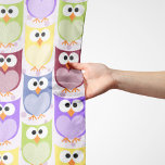 Echarpe Corujas Bonitas, Padrões De Coruja, Corujas De Beb<br><div class="desc">Corujas bonitas,  divertidas e adoráveis em várias cores. Presente moderno e moderno,  perfeito para o amante da coruja em sua vida.</div>