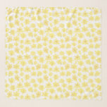 Echarpe Daffodil Ditzy Floral<br><div class="desc">Saia para a sua ocasião de primavera favorita com esses lenços de água. Compre a coleção para artigos impressos mais bonitos e afiados. Para ver mais trabalho e aprender sobre este artista,  visite-a em www.theprintsprincess.com e www.instagram.com/theprintsprincess</div>