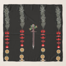 Dasi desinge Autumn Express Halal Scarf
