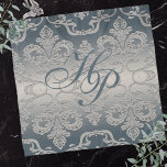 Echarpe Elegante Monograma Cinza Taupe Royal Damask<br><div class="desc">Cinzas elegantes e Cor damasco de taupe com sombreamento de luz. O sombreamento é um efeito simulado. Personalize esta design,  acrescentando o seu nome,  as suas iniciais,  a data comemorativa,  o monograma ou gráfico. Impressão RemiDeVan© de alta qualidade. remidevandesigns@gmail.com para suporte à personalização.</div>