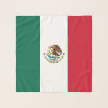 Echarpe Escarpa Quadrada com bandeira do México<br><div class="desc">Elevem seu estilo com nosso cachecol quadrado com a bandeira do México! Este cachecol chico não é apenas um acessório; é uma expressão ousada do seu amor pela cultura mexicana. Feito de um tecido leve e de alta qualidade, ele mostra as cores vibrantes e o emblema da bandeira mexicana, fazer-a...</div>