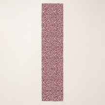 Estampa Leopardo Burgundy Wild Chic