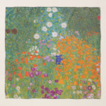 Echarpe Gustav Klimt - Jardim Flor<br><div class="desc">Jardim Flor - Gustav Klimt em 1905-1907</div>