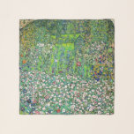 Echarpe Gustav Klimt - Paisagem e Caipira Hortícolas<br><div class="desc">Paisagem horticultural com um monte - Gustav Klimt,  Oil on Canvas,  1916</div>