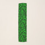 Echarpe Impressão Leopardo verde limão e Preto<br><div class="desc">🥇 UM DESIGN ORIGINAL DE DIREITOS AUTORAIS, DE Donna Siegrist, DISPONÍVEL SOMENTE NO ZAZZLE! Impressão de Leopardo verde limão e Preto. Disponível em várias cores. ⭐ 99% dos meus designs na minha loja são feitos em camadas. Isso facilita o redimensionamento e a movimentação de gráficos e textos para que cada...</div>