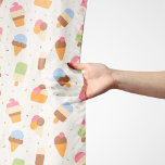 Echarpe Padrão De sorvete, Cone De Sorvete, Picolé De Gelo<br><div class="desc">Um padrão bonito,  divertido e adorável com sorvetes e borrachas. Presente moderno e moderno,  perfeito para o amante do sorvete em sua vida.</div>