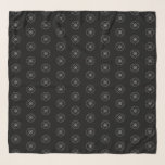Echarpe Padrão geométrico geométrico em forma de rosetas e<br><div class="desc">Na moda cachecol com elegante padrão floral geométrico geométrico estilizado com flores de rosetas quic. Desenvolvido exclusivamente para você pelo Happy Dolphin Studio. Contacte-me para outras cores!</div>