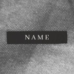 Echarpe Personalizar preto simples adicione seu nome legan<br><div class="desc">Simples Preto Personalizado Adicione Seu Nome Elegante Design para Qualquer Pessoa.</div>