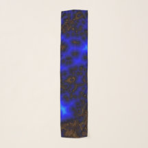 Relâmpago Azul Chiffon Scarf