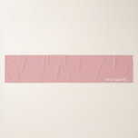 Echarpe Rosa Quartz - nome cor rosa<br><div class="desc">O quartzo rosa tem uma cor rosa pálida delicada</div>
