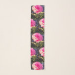 Echarpe Rosa Rosa Rosa Rosa Rosa e Folhas Verdes<br><div class="desc">A Rosa de Pauline. Este padrão de rosa é feito de um rosa que cresce no jardim da minha mãe Pauline. Ela floresce durante a maior parte do ano e sempre traz prazer. Nesta impressão, a rosa rosa e as folhas verdes são tocadas pela luz do sol. Eu desenhei esse...</div>