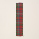Echarpe Royal Stewart Tartan — Padrão de Xadrez tradiciona<br><div class="desc">Padrão Real de Stewart Tartan vermelho e verde</div>
