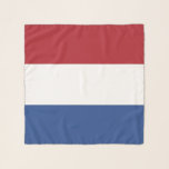 Echarpe Scarf ao quadrado com pavilhão dos Países Baixos<br><div class="desc">Melhore o seu guarda-roupa com o nosso lenço quadrado com a bandeira dos Países Baixos! Feito com atenção aos detalhes, este cachecol é mais do que um acessório; é uma celebração do rico patrimônio cultural holandês e do orgulho nacional. A design mostra orgulhosamente as icônicas cores vermelha, branca e azul...</div>