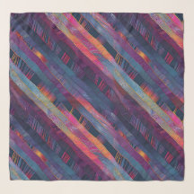 Scarf de Patches de Fita de Azzling