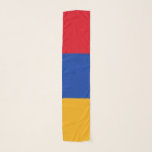 Echarpe Sinalizador Armênia<br><div class="desc">Bandeira Patriótica da Armênia. Ideias de presente de excelente com a bandeira armênia, lembranças armênias incríveis e outras mercadorias excelentes com bandeira armênia.</div>