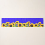 Echarpe Sunflower Scarf Ucraniano - Cores de Bandeira - Li<br><div class="desc">Girassóis - Liberdade Ucrânia Paz Cores de Bandeira Ucranianas - Apoiar a Independência Juntos - Vitória! Vamos faz do mundo um lugar melhor - todos juntos! Um mundo melhor começa - depende - precisa de você também! Você pode transferir para mais de 1000 produtos Zazzle. Redimensionar e mover ou remover...</div>