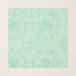 Echarpe Tie Dye | Pastel Mint Green Monograma Scarf<br><div class="desc">Um simples padrão de coloração de gravata com uma paleta de cor verde de menta pastel macia. O presente ou acessório perfeito para a tendência pode ser facilmente personalizado com seu nome, iniciais, monograma, hashtag ou slogan! Tie-Dye é fazer grande retorno agora e é oficialmente a maior tendência do ano!...</div>
