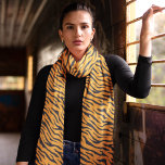 Echarpe Tiger Animal Print Patterf Scarf<br><div class="desc">Tiger Animal Print Patterf Scarf</div>