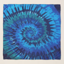 Tye Dye 2 Chiffon Scarf