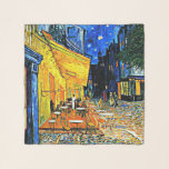 Echarpe Van Gogh - Cafe Terrace<br><div class="desc">Cafe Terrace,  famosa pintura de Vincent van Gogh</div>