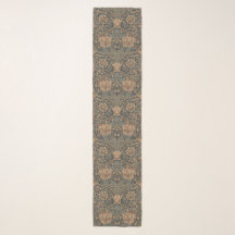 William Morris: Blue Honeysuckle Scarf